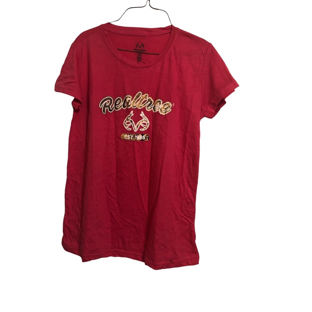Realtree pink t-shirt